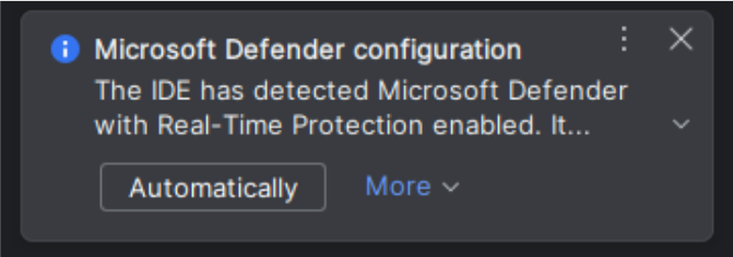 Configuración de antivirus